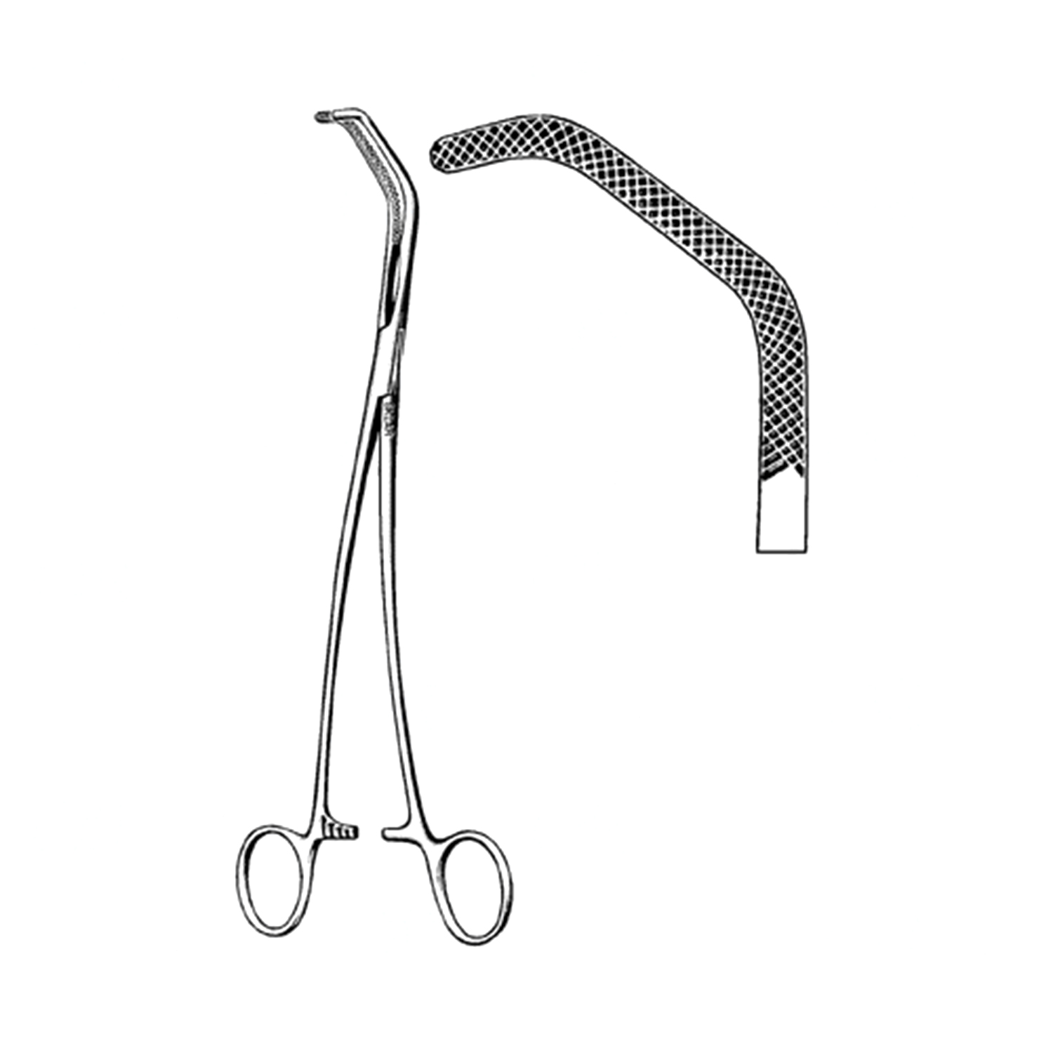 Sklar Satinsky Vena Cava Clamp