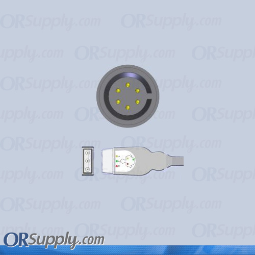 Datascope ECG Cable, 3-Lead IEC Safety Din