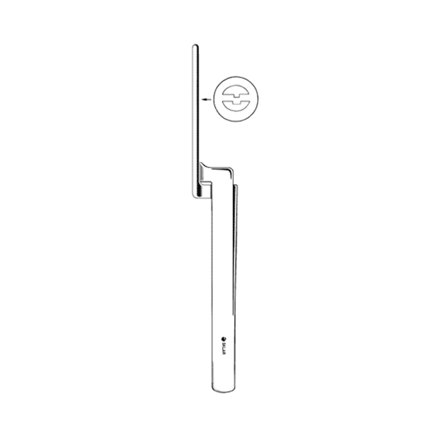 Sklar Miller Groovelok Forceps