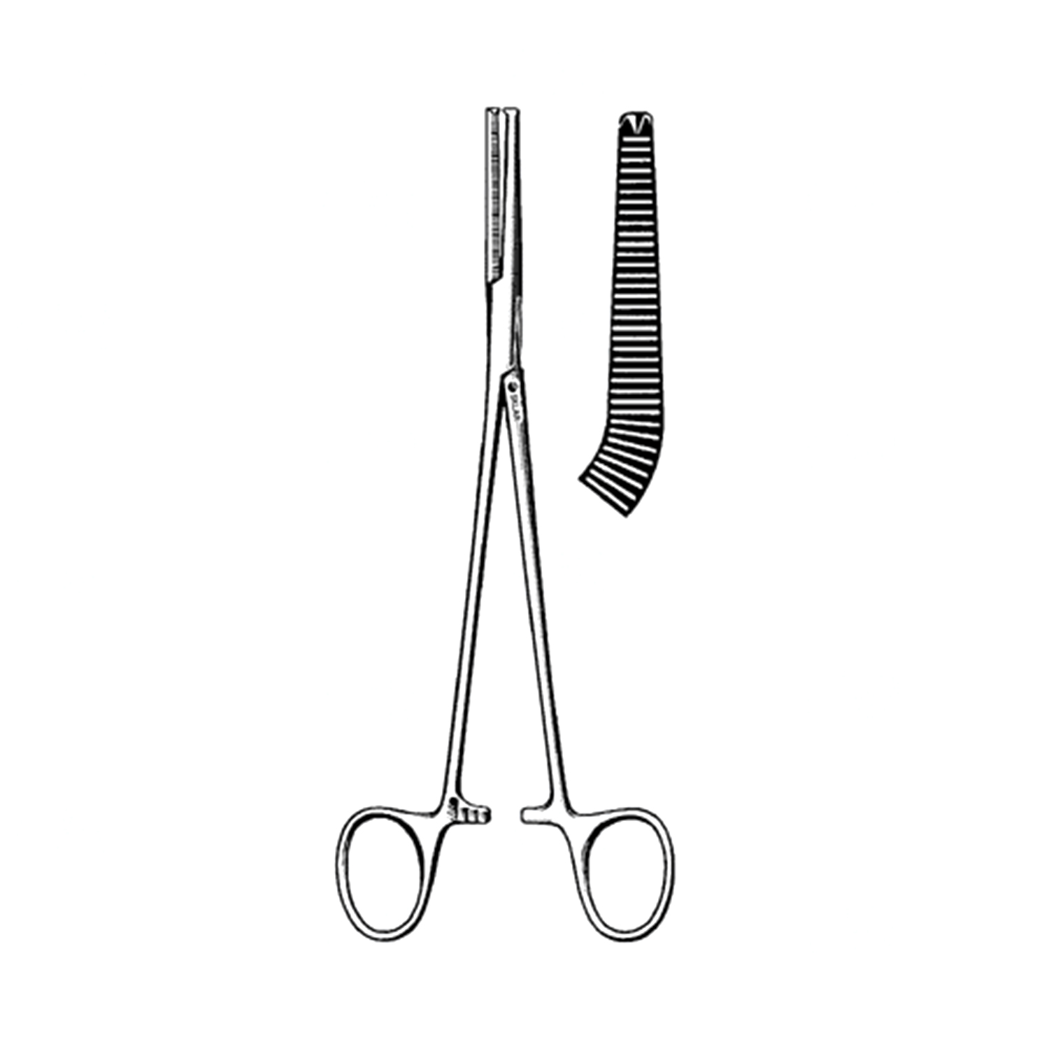 Sklar Phaneuf Uterine Artery Forceps