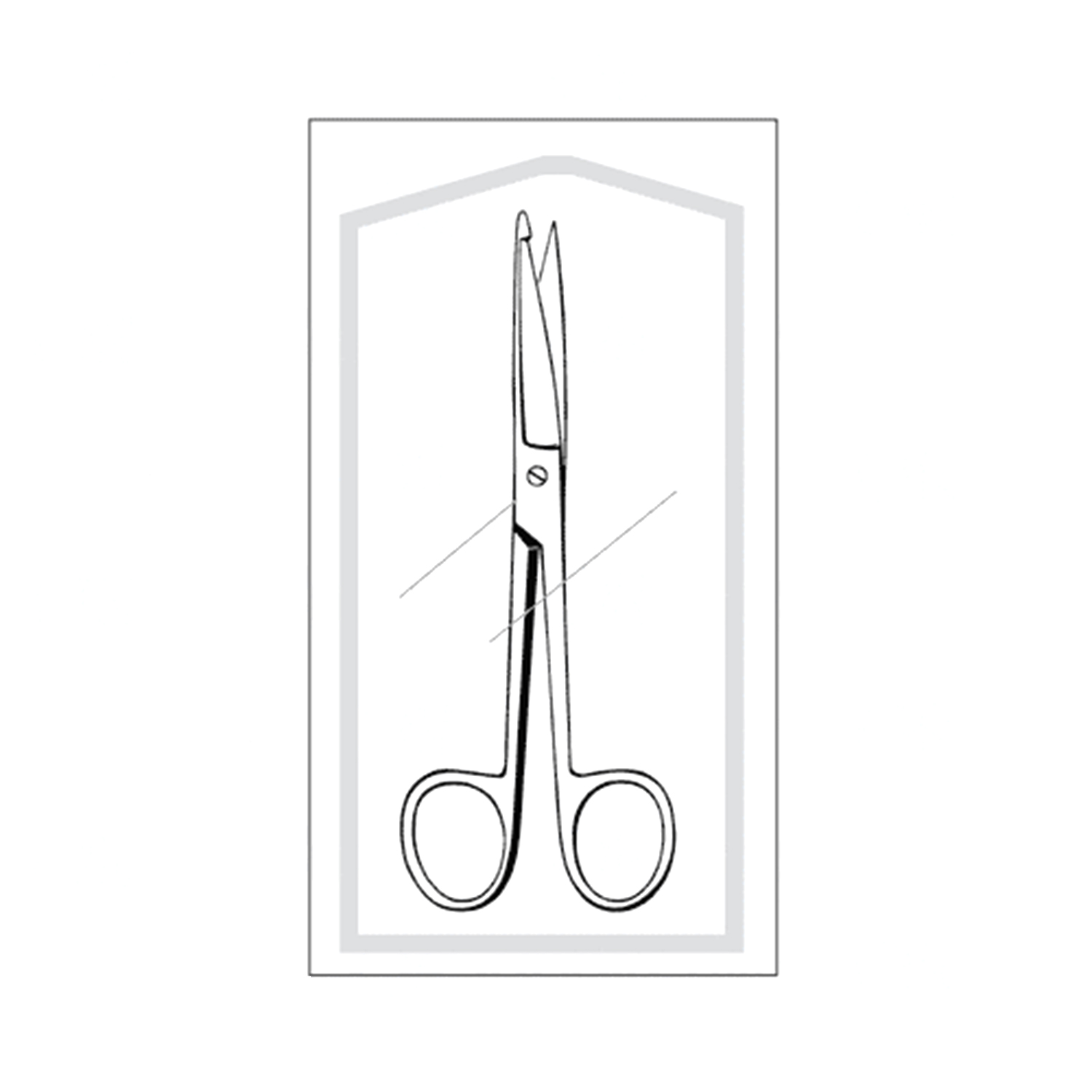 Sklar Econo Sterile Knowles Bandage Scissors