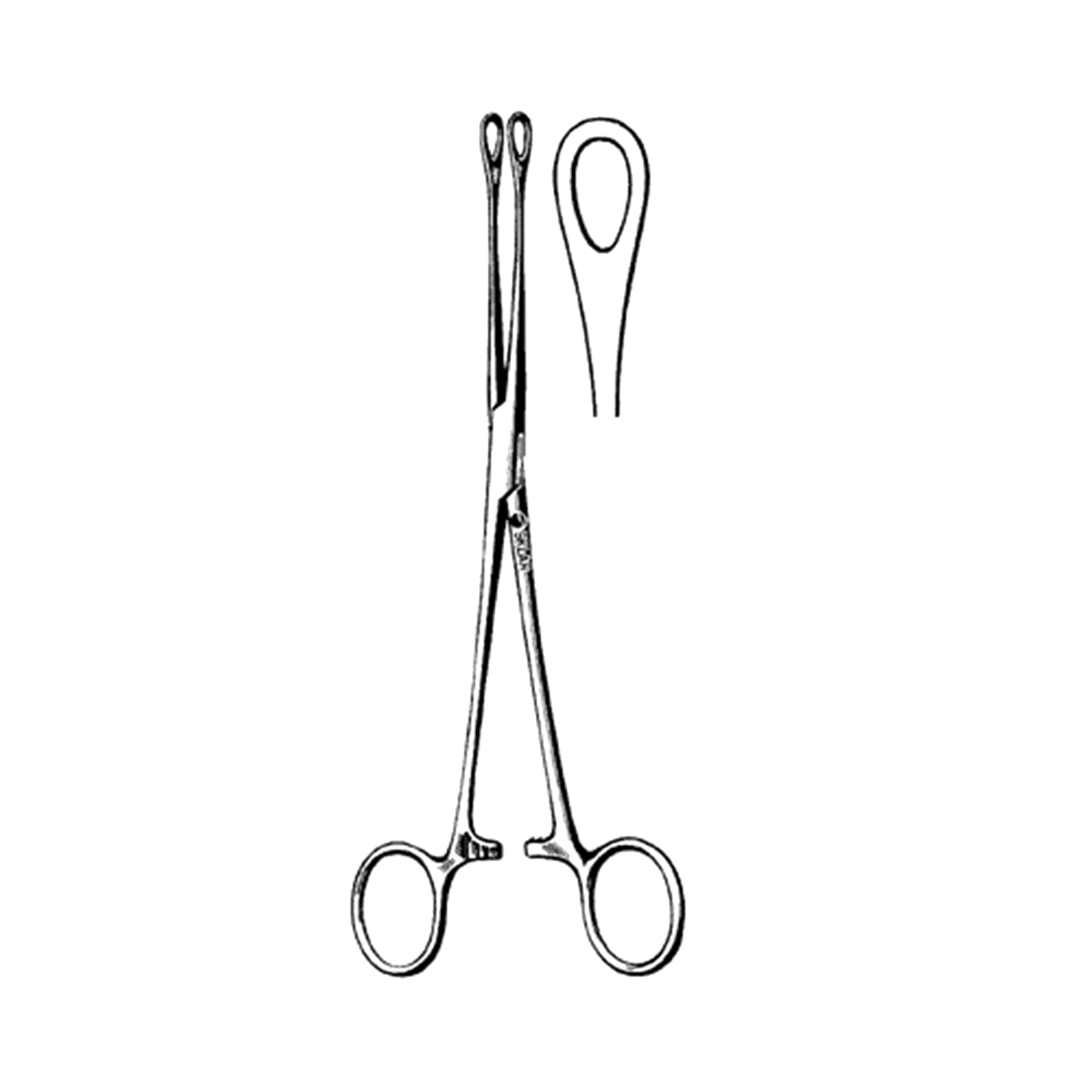 Sklar Peanut Sponge Forceps