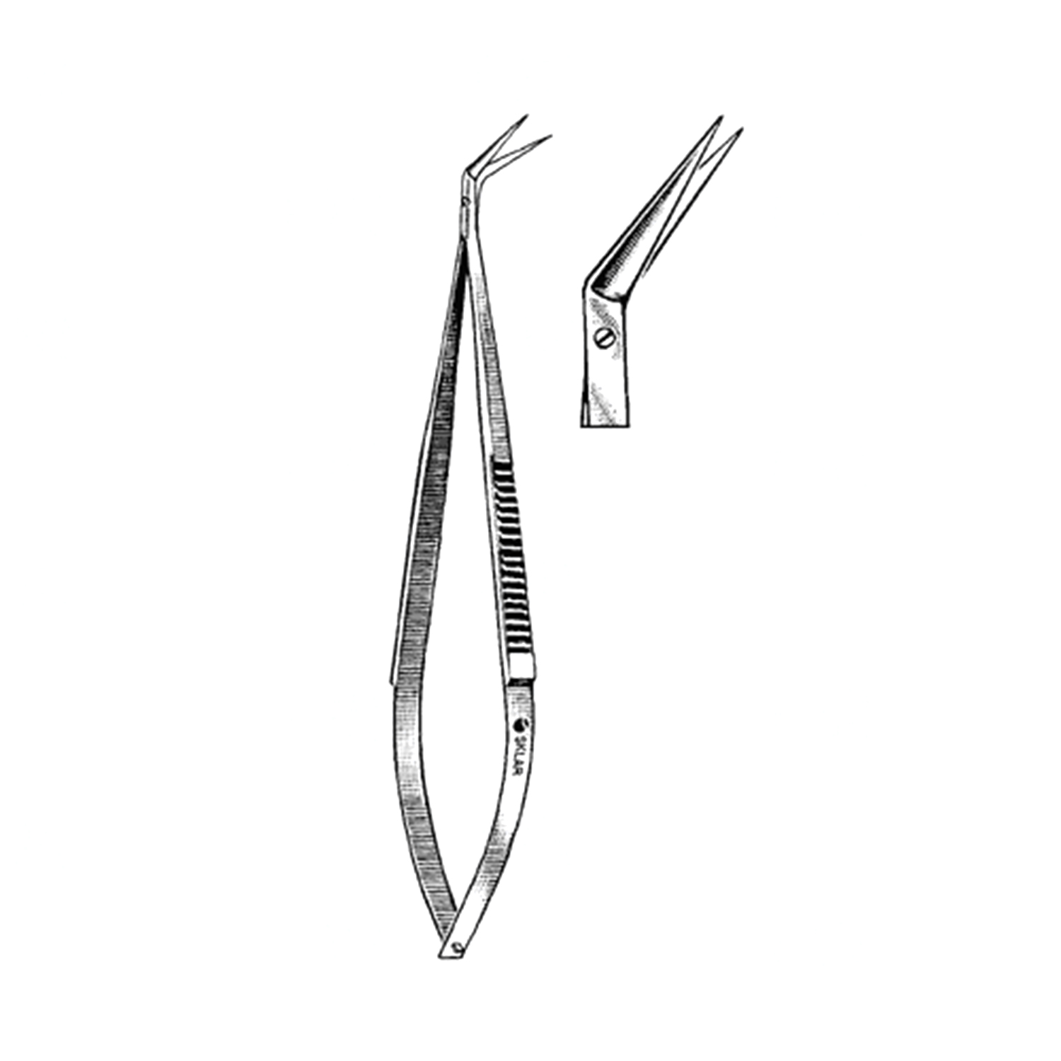 Sklar Spring Handle Vascular Scissors