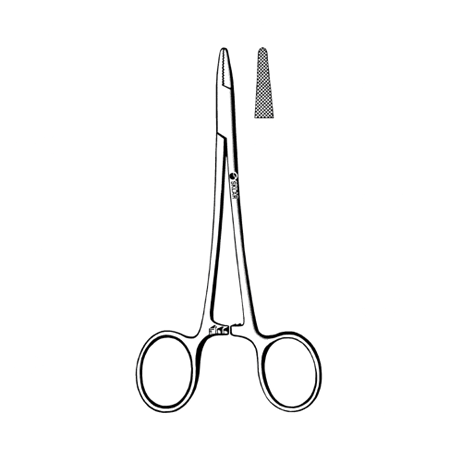 Crile-Wood Needle Holder, OR Grade, Sklar