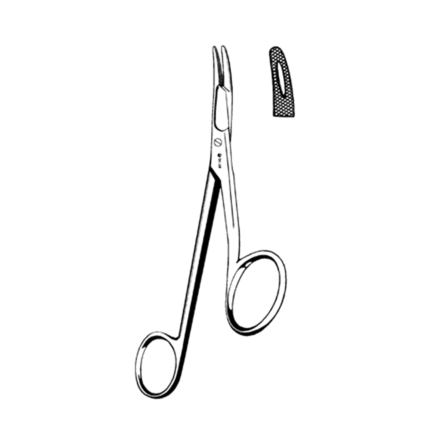 Heaney Needle Holder, 8.25” (21cm), CVD Tips | AROSmicro™ 24.245.21