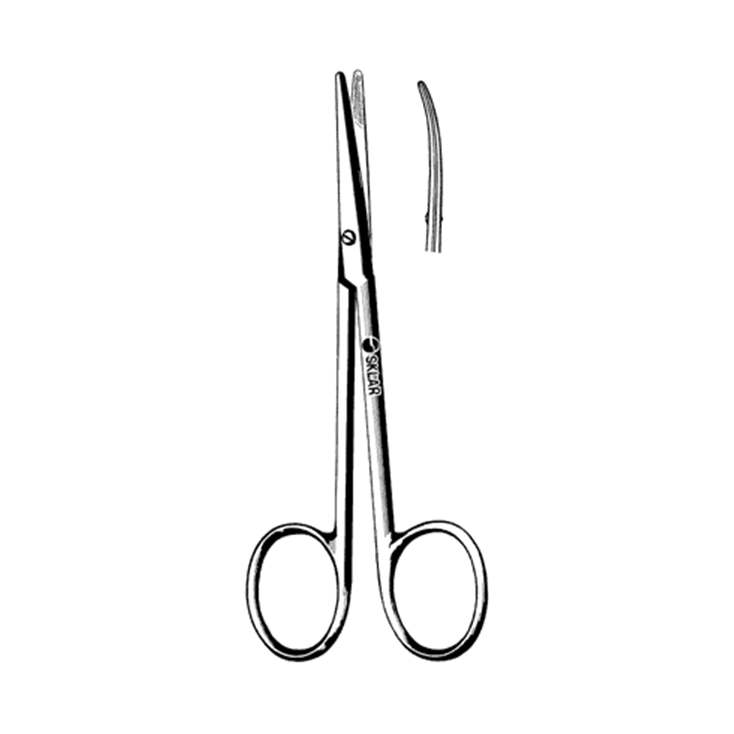 Sklarlite Extra Delicate Strabismus Scissors