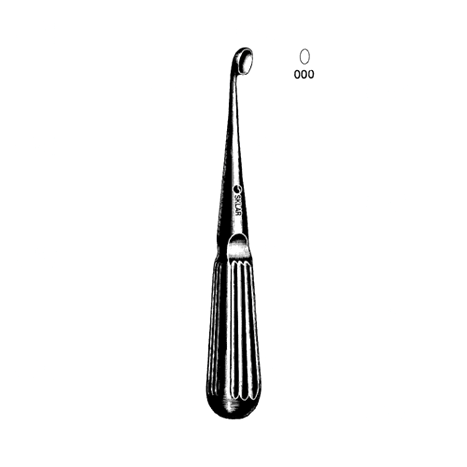 Sklar Bruns Bone Curette