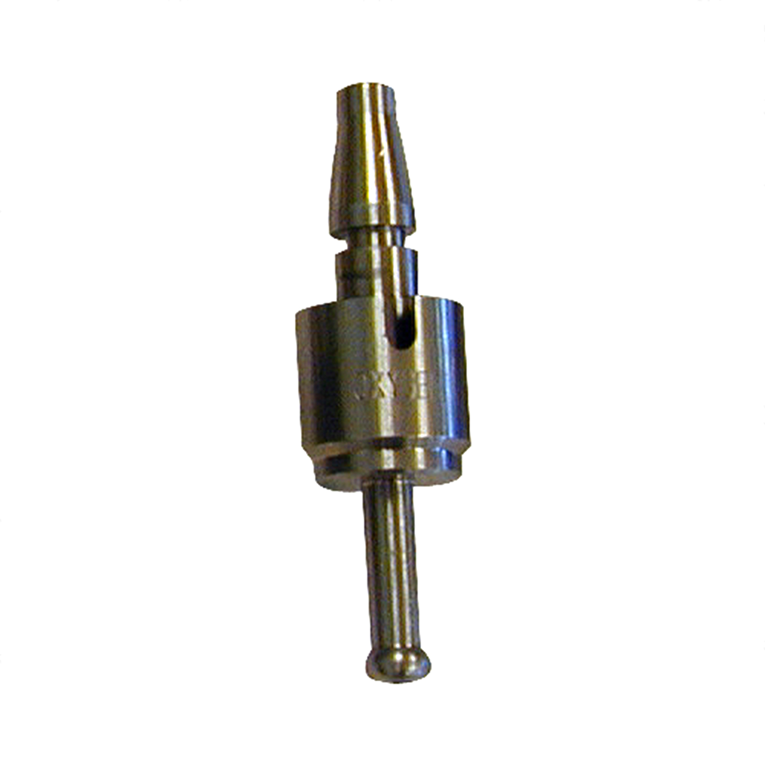 Accessory: Schrader-style 1/4" male swivel fitting for oxygen hose