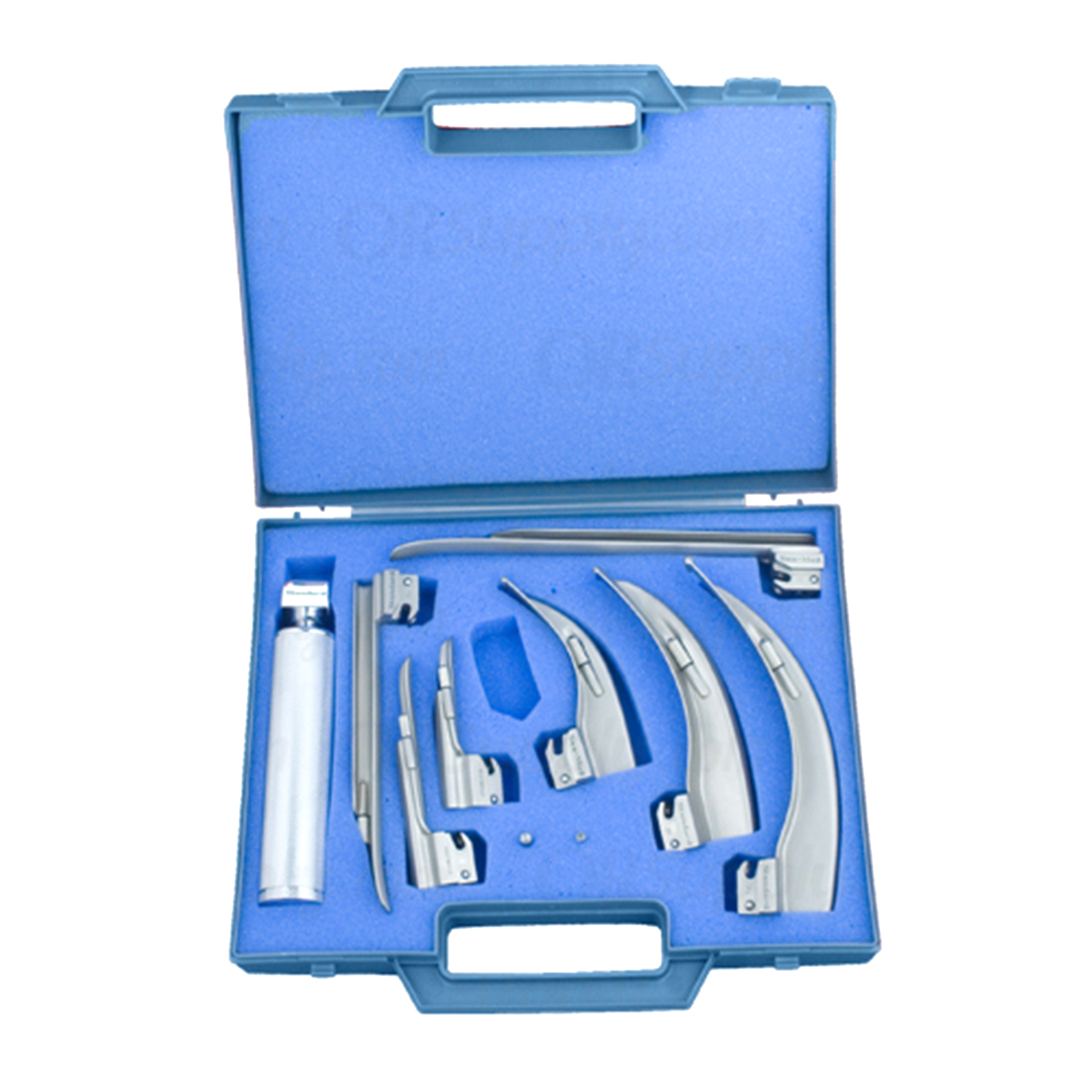 Sun-Med Conventional MacIntosh & Miller English Profile Laryngoscope Set