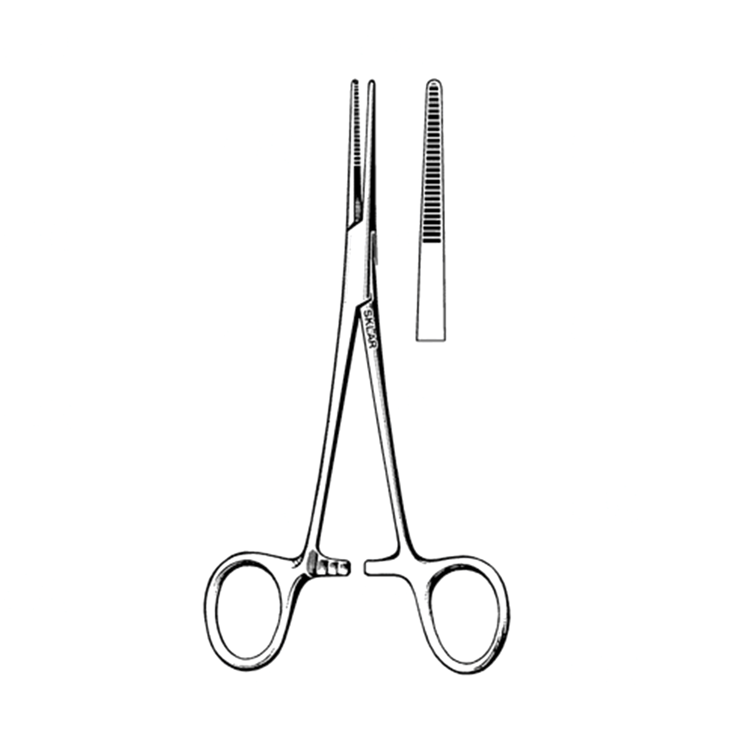 Sklarlite Kelly Forceps