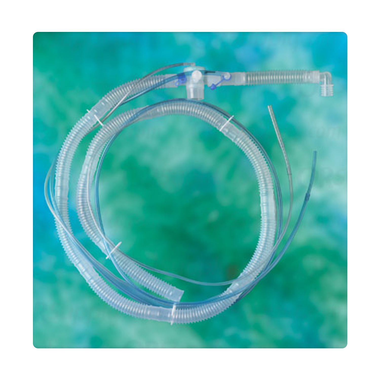 哈德逊RCI通用单肢呼吸机电路- 15例