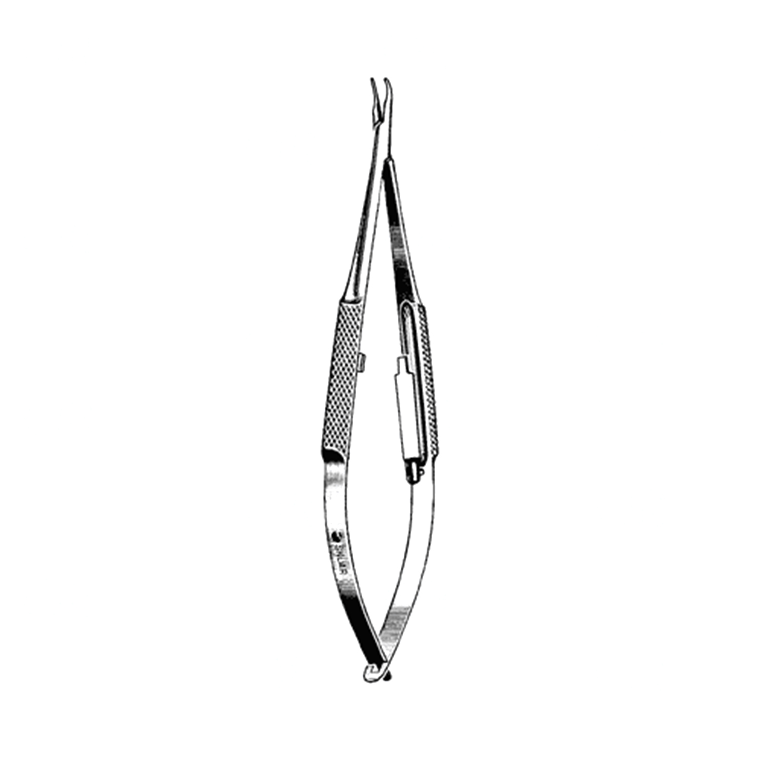 Neivert Needle Holder - One Ring Offset - Xelpov Surgical