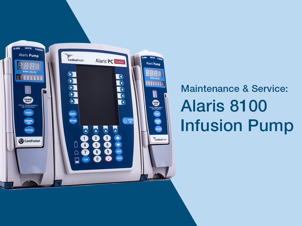 Maintenance and Service: The Alaris 8100 Infusion Pump