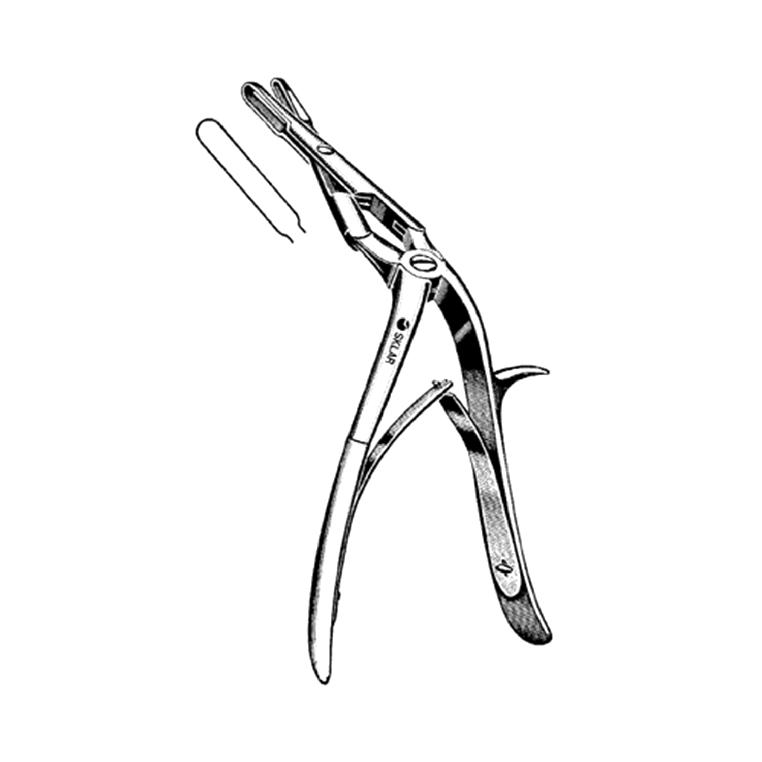 Sklar Jansen-Middleton Septum Cutting Forceps