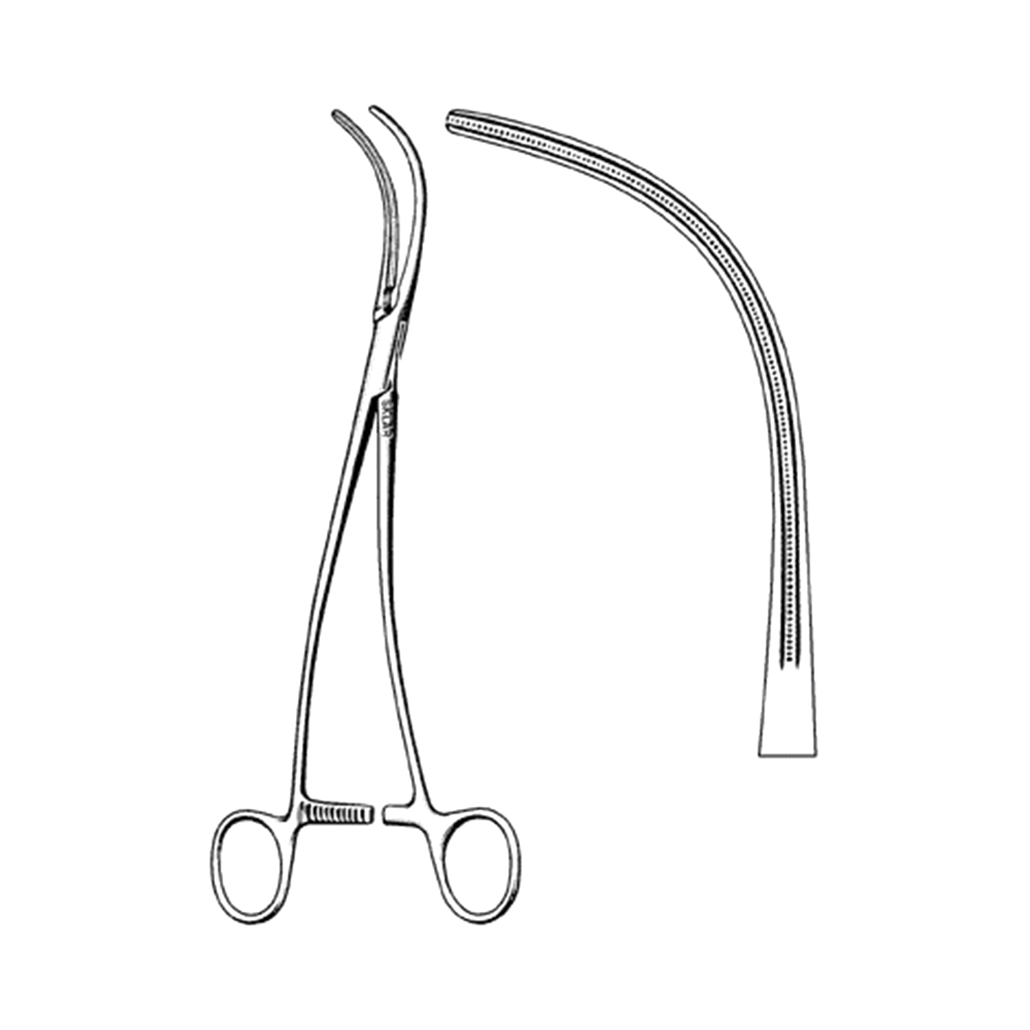 Sklar DeBakey Vascular Clamp