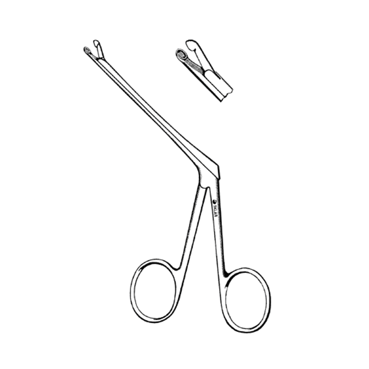 Sklar Hartmann Alligator Ear Forceps