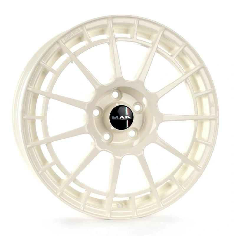 R18 x 7.5 4x100 ET36 CB56.6 MAK NTT Gloss White