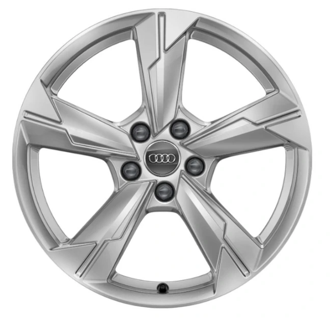 R18 x 8 5x112 ET39 CB66.5 OE Audi 4K00714988Z8 Silver