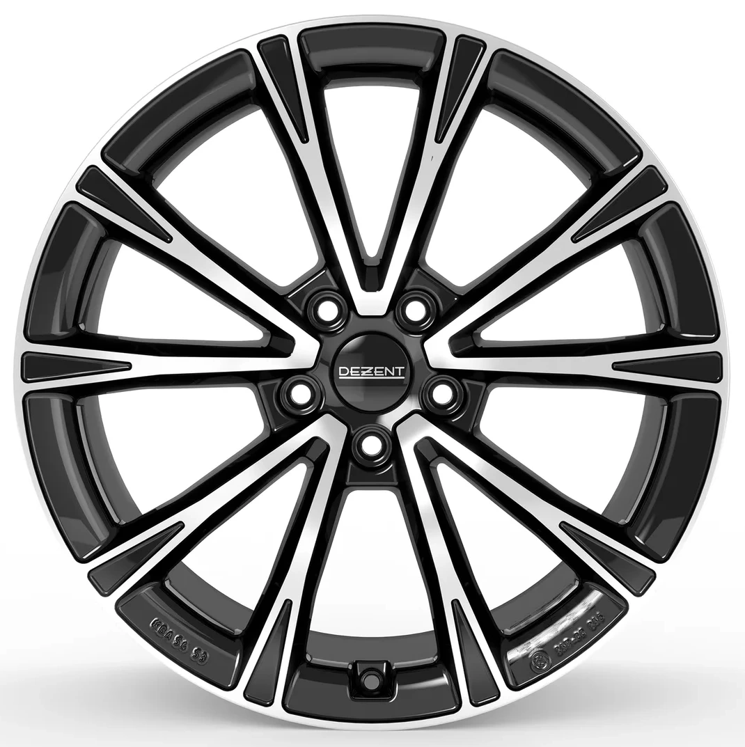 R20 x 9 5x108 ET58 CB63.4 Dezent AR dark Black/polished
