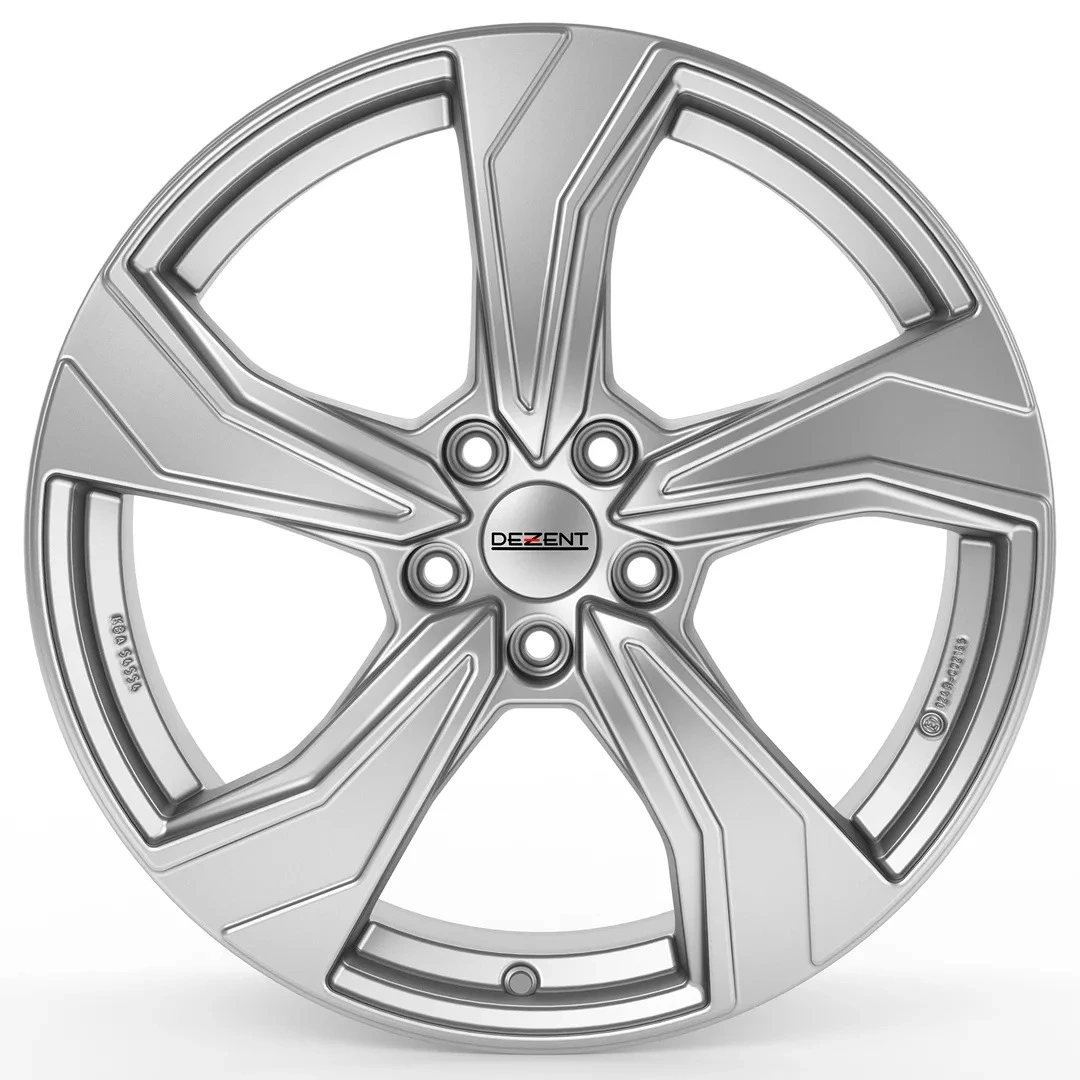 R16 x 6 5x100 ET50 CB54.1 Dezent KB Silver