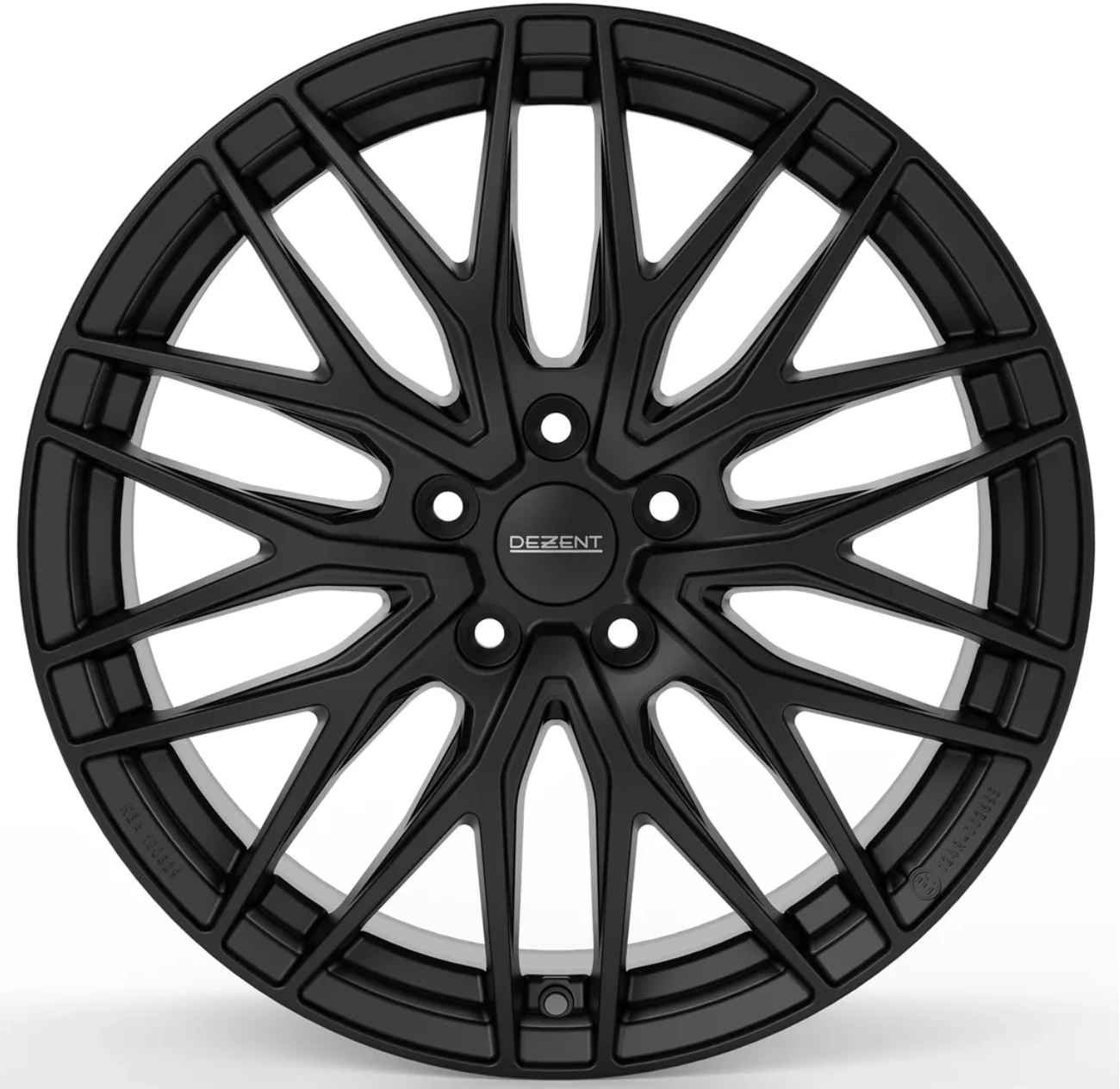 R18 x 8 5x112 ET39 CB66.6 Dezent KY Black