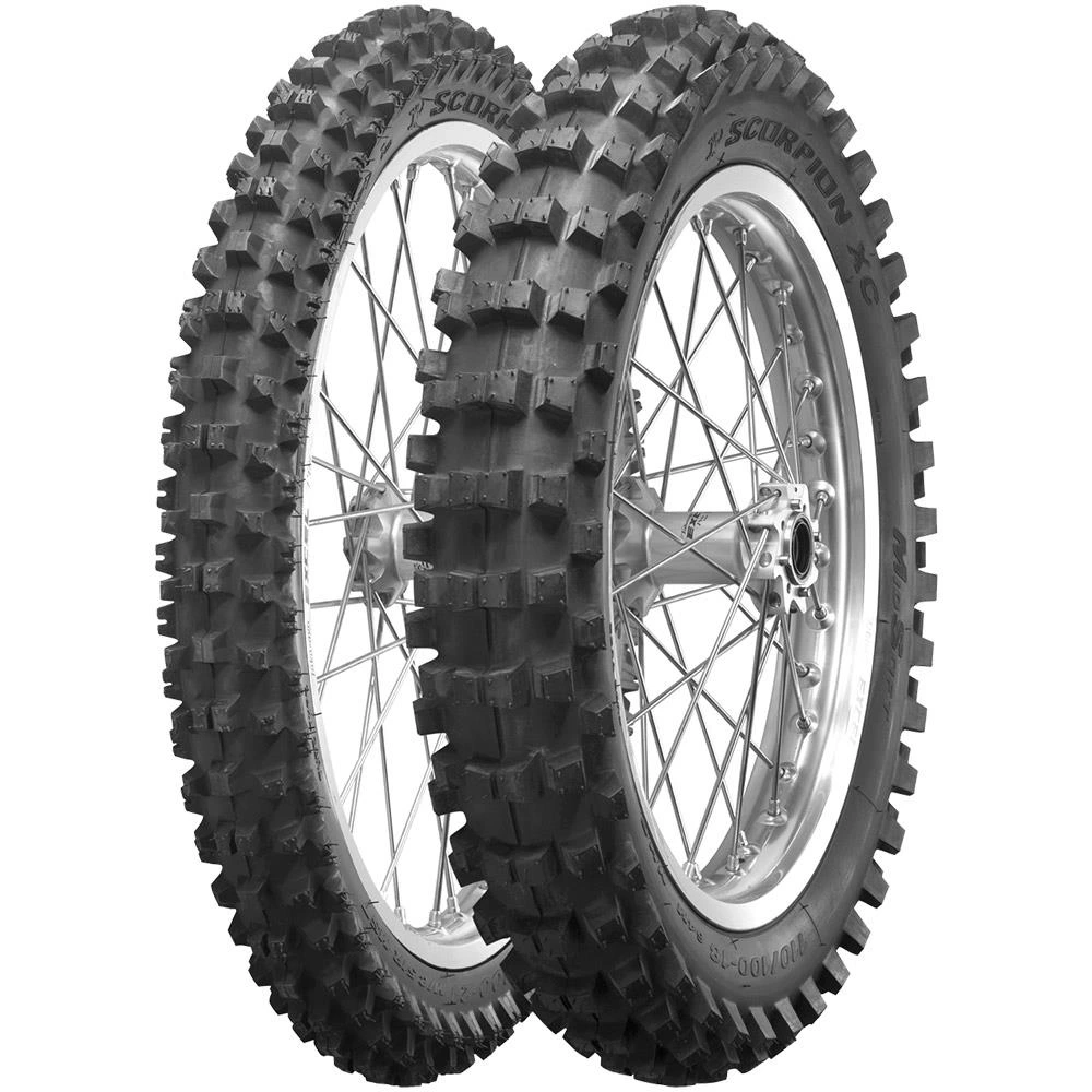 110/100-18 PIRELLI SCORPION XC MID SOFT 64M