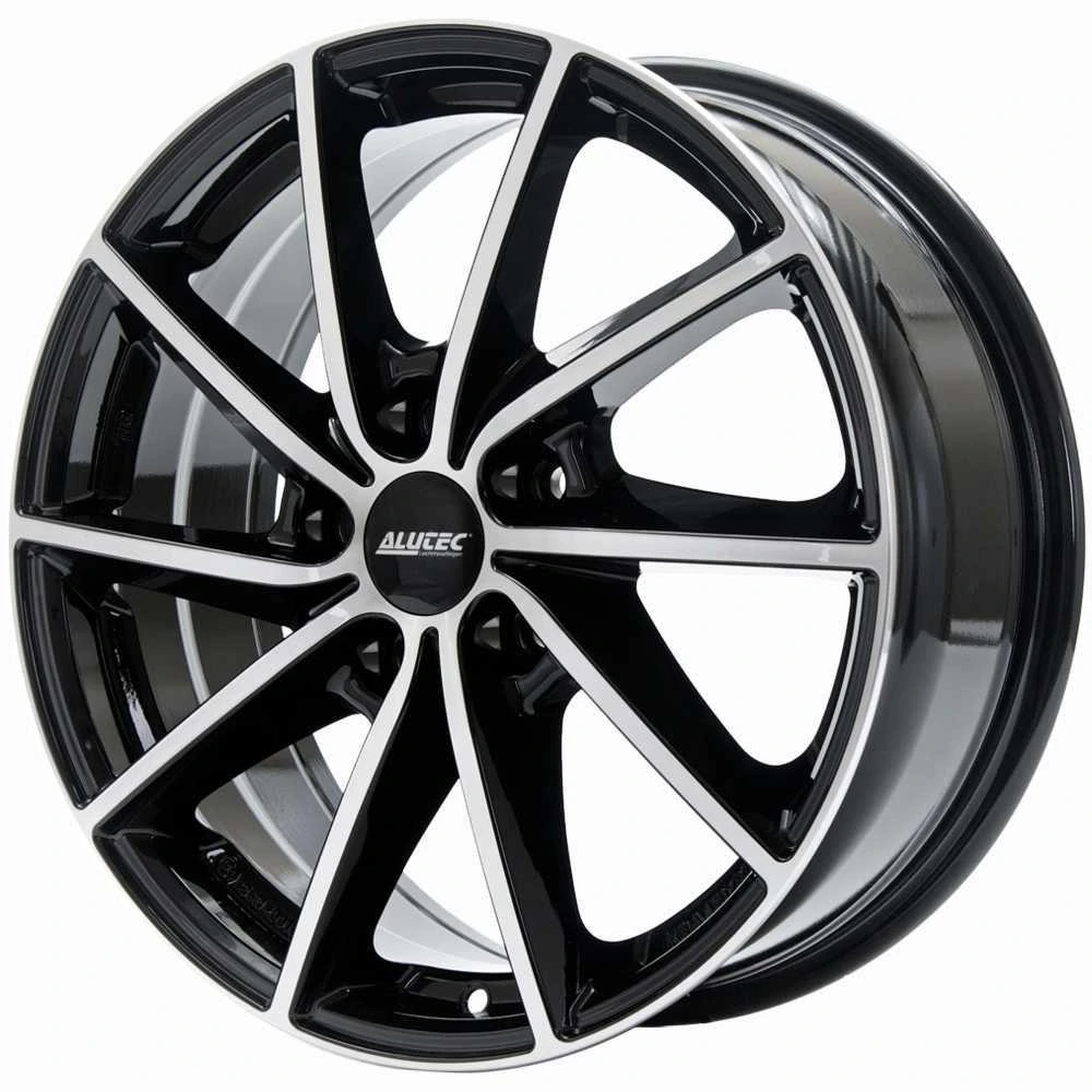 R15 x 6 4x100 ET47 CB54.1 Alutec Singa diamond-black frontpolished