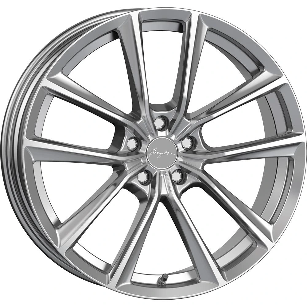 R18 x 7 5x112 ET22 CB66.6 Breyton BR-I Standard Silver