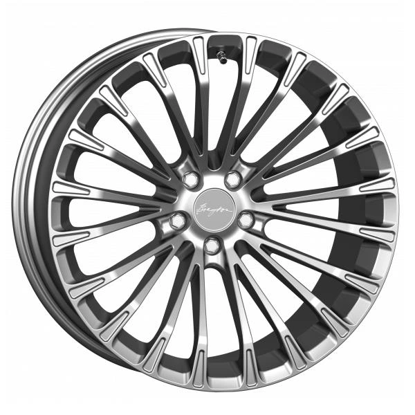 R22 x 11.5 5x120 ET30 CB74.1 Breyton Race LS 2 Crystal Silver