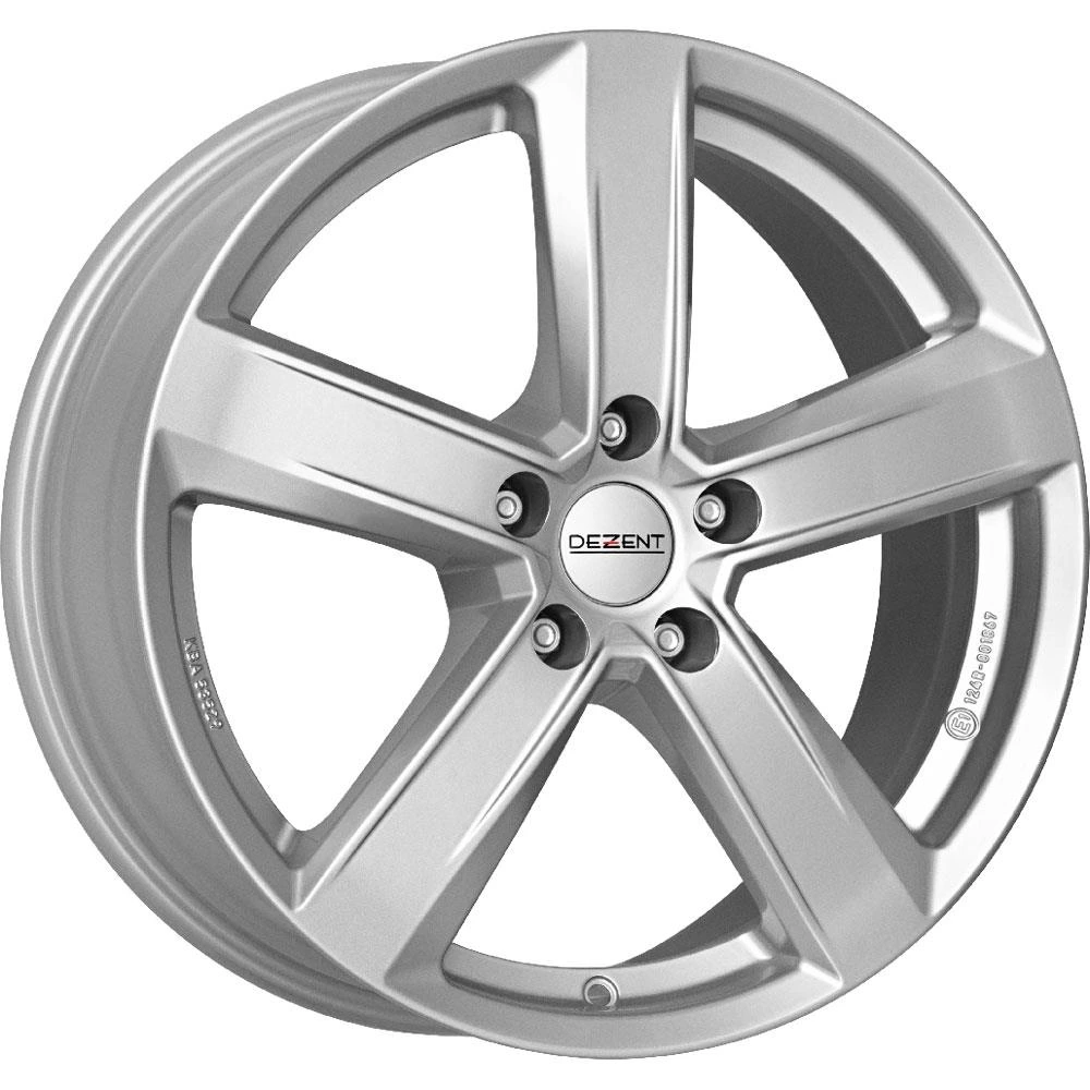 R16 x 6 5x100 ET50 CB54.1 Dezent TU Silver