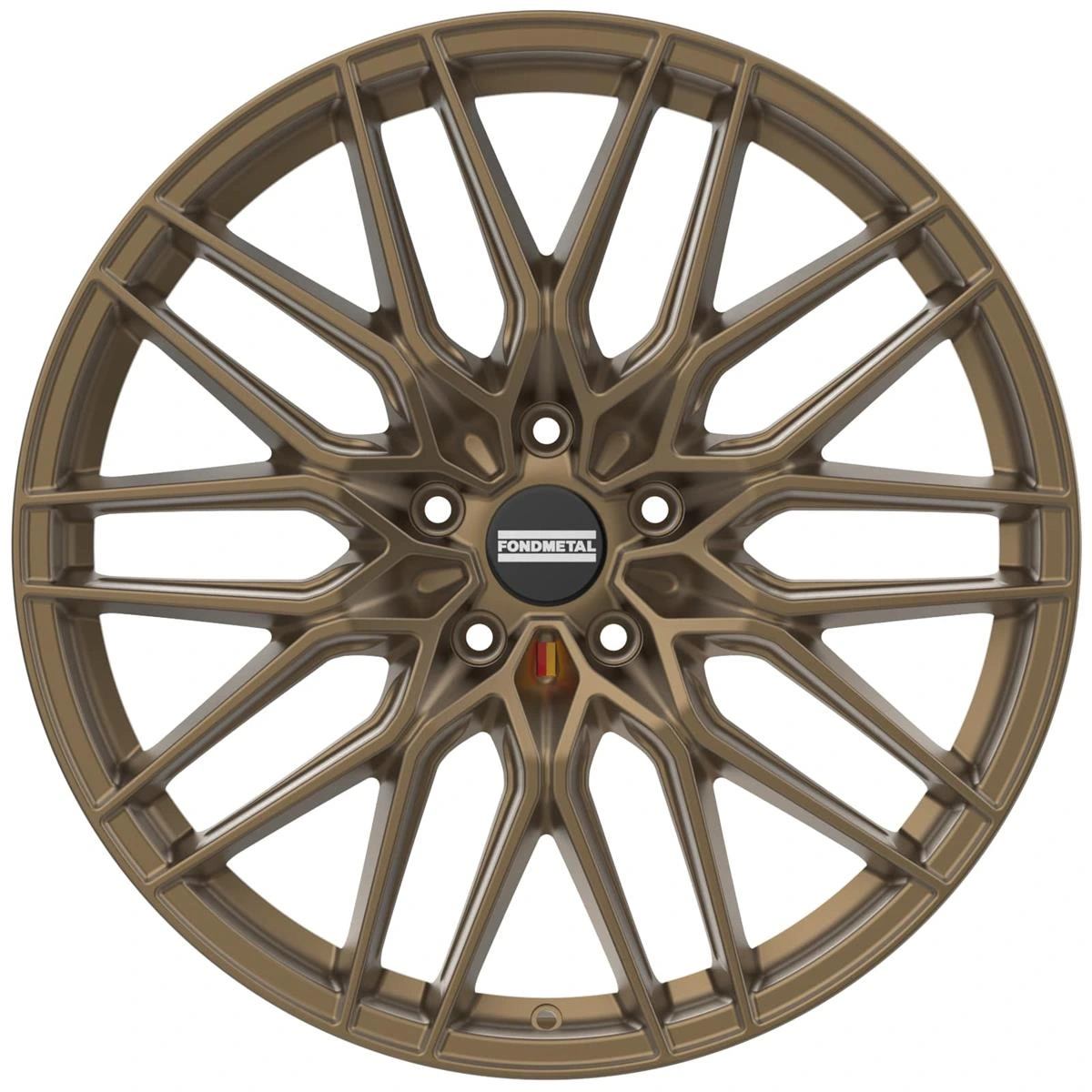R22 x 10 5x130 ET36 CB84.1 Fondmetal Cratos Braun Matt