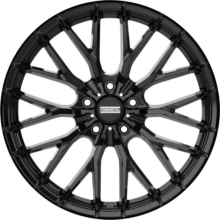 R21 x 11 5x130 ET66 CB71.6 Fondmetal Makhai Glossy Black