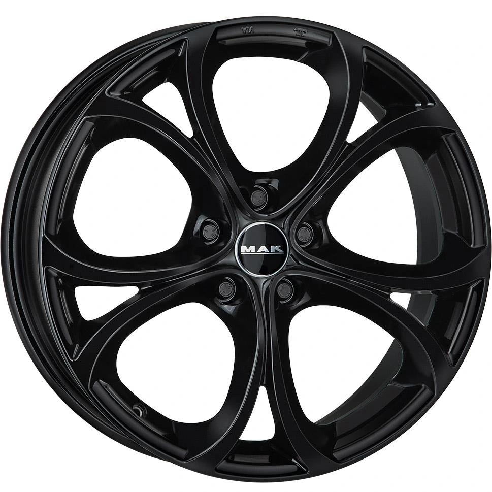 R17 x 7.5 5x110 ET39 CB65.1 MAK Lario Gloss Black