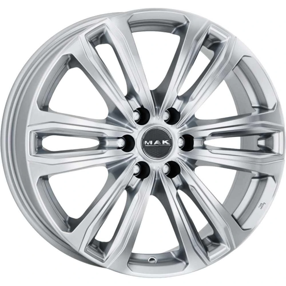 R17 x 7.5 6x139.7 ET50 CB93.1 MAK Safari 6 Silver
