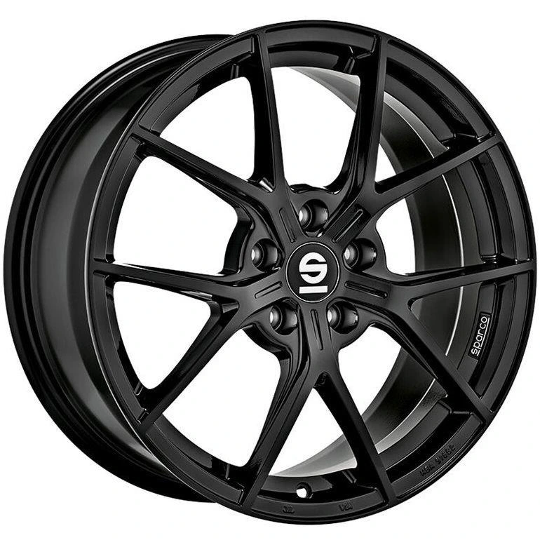 R18 x 8 5x112 ET35 CB73.1 Sparco Podio Gloss Black
