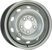 R15 x 6 5x118 ET68 CB71.1 KFZ 4012 Silver