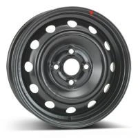 R14 x 5 4x100 ET46 CB54.1 KFZ 5490 Black