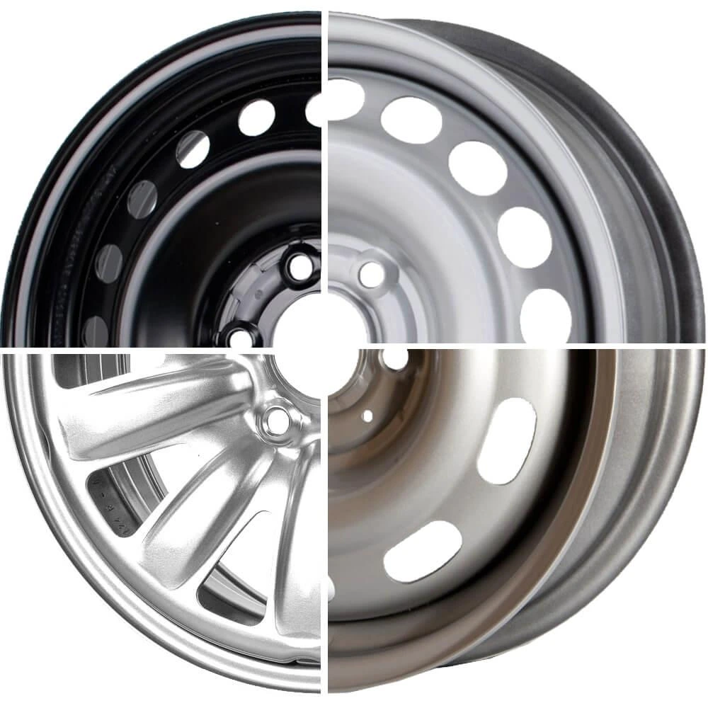 R16 x 6 5x100 ET45 CB57.1 KFZ 6955 Black