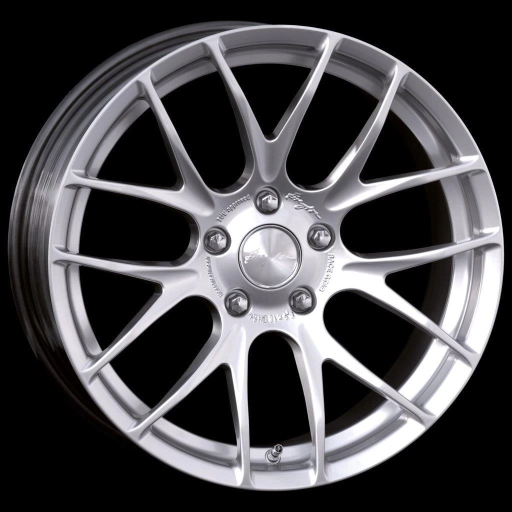 R18 x 7 5x112 ET48 CB66.6 Breyton Race GTS-R Hyper Silver