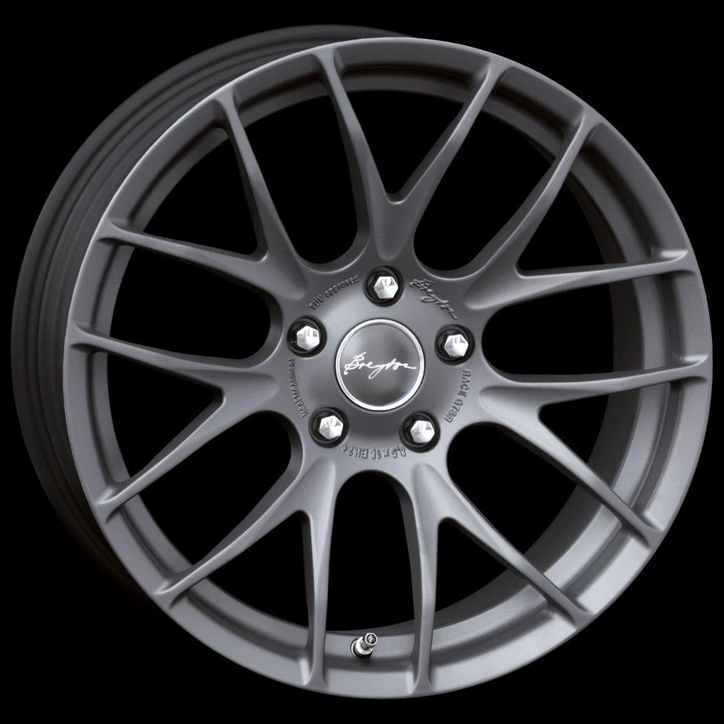 R18 x 7 5x112 ET48 CB66.6 Breyton Race GTS-R Matt Gun