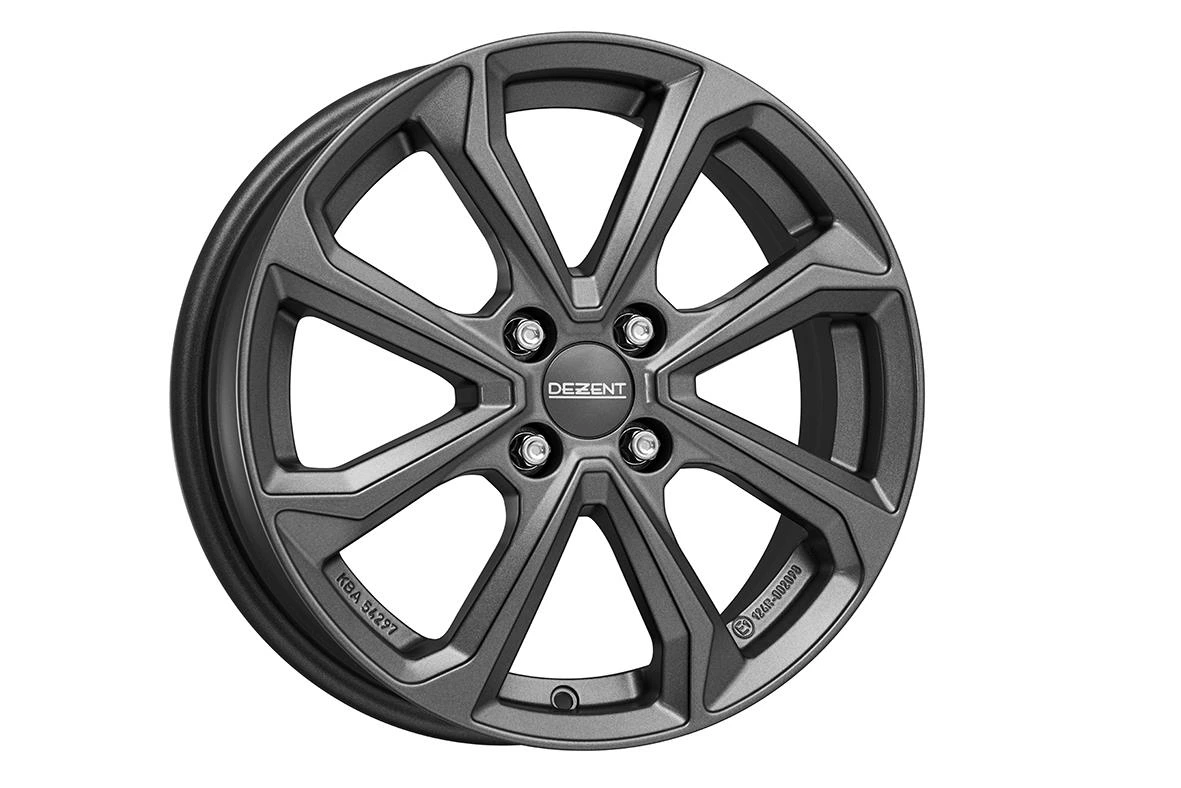 R16 x 6 4x100 ET50 CB54.1 Dezent KT Graphite matt