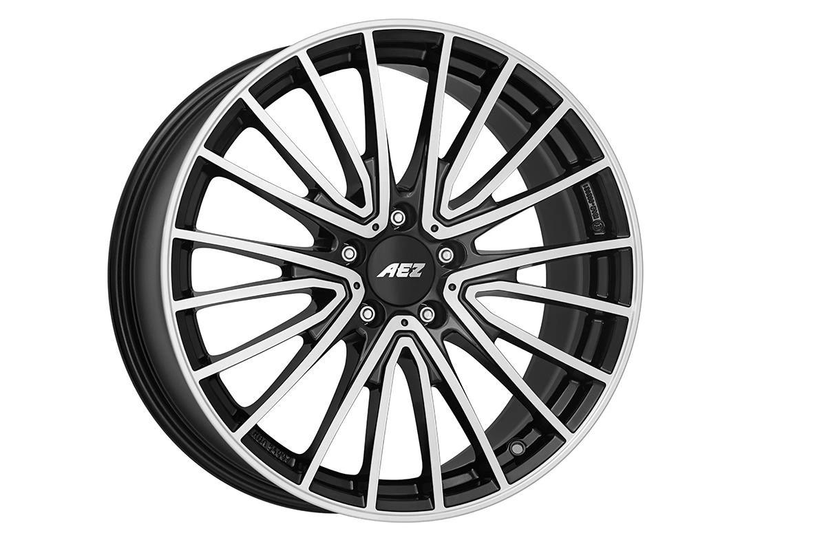 R19 x 7.5 5x112 ET40 CB66.6 AEZ Berlin dark Black/polished