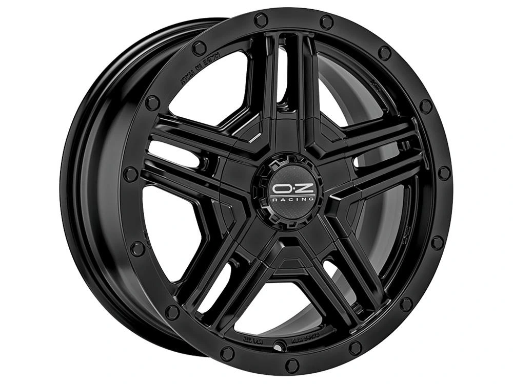 R17 x 8 6x114.3 ET37 CB66.1 OZ Racing Rally Adventure Matt Black