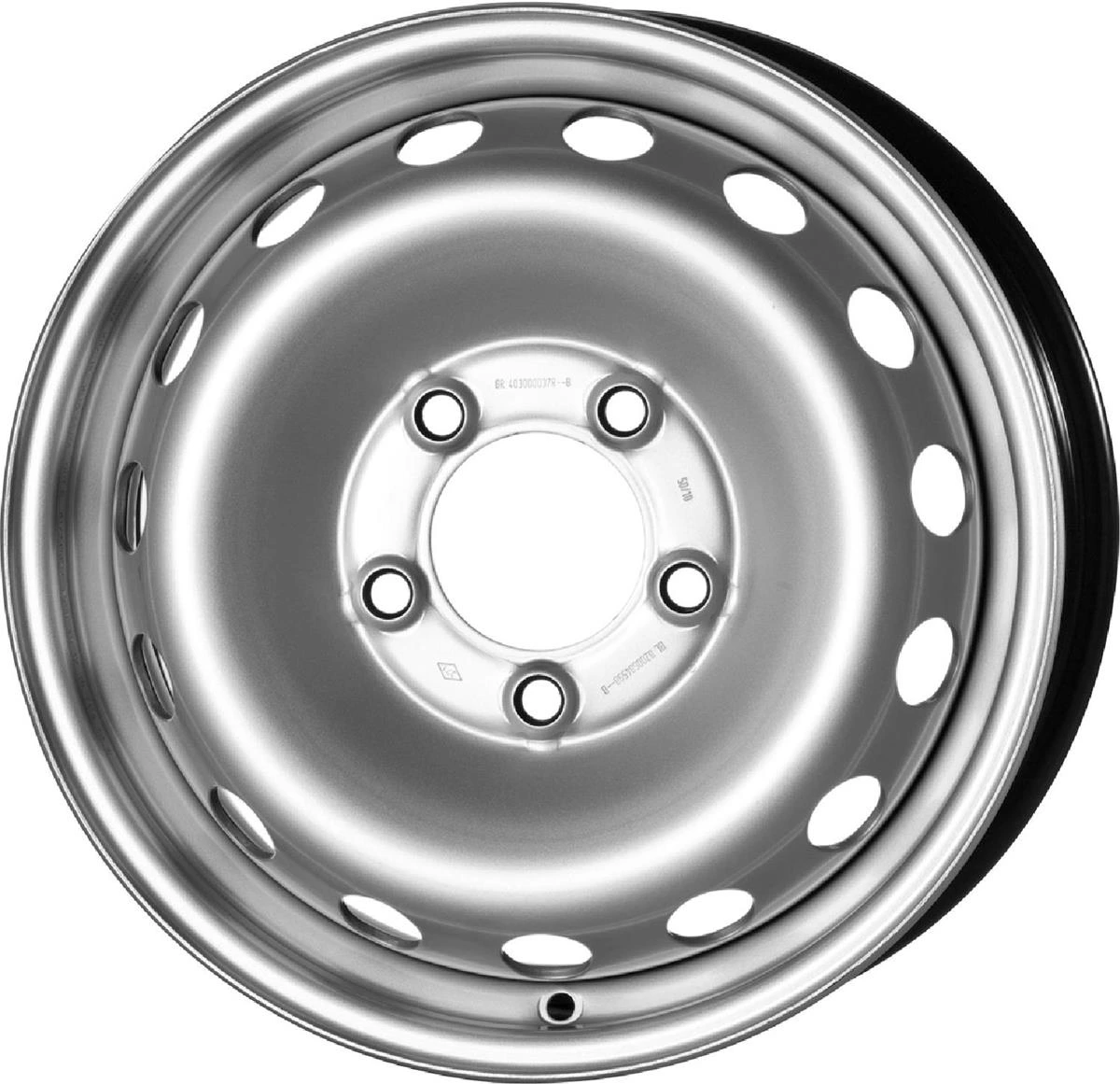 R16 x 6.5 5x130 ET66 CB89.1 MW R1-1765 Silver