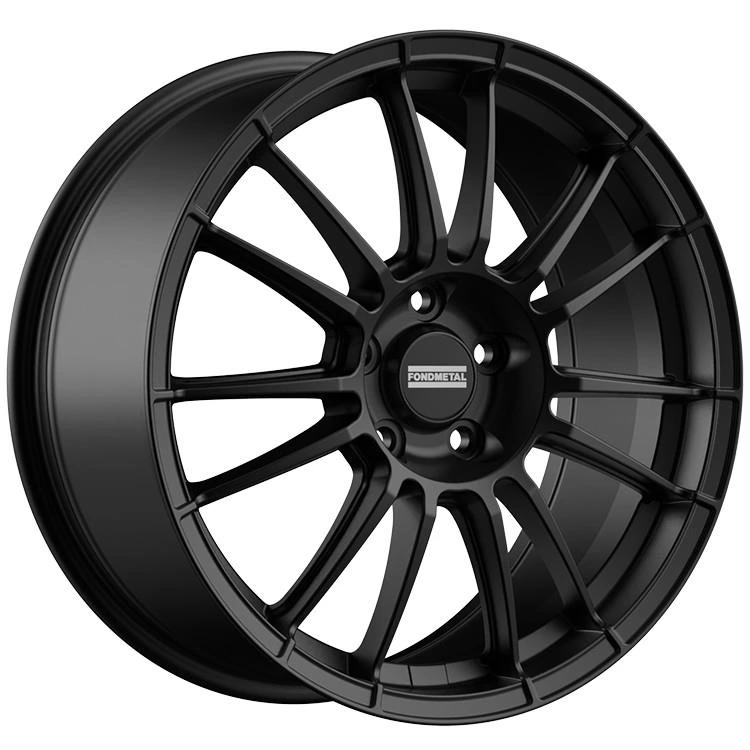 R18 x 8 5x110 ET38 CB65.1 Fondmetal 9RR Glossy Black