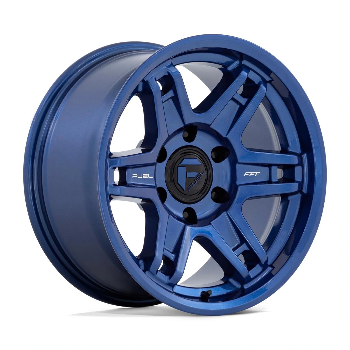 R20 x 9 6x114.3 ET1 CB66.1 Fuel D839 Slayer Dark Blue