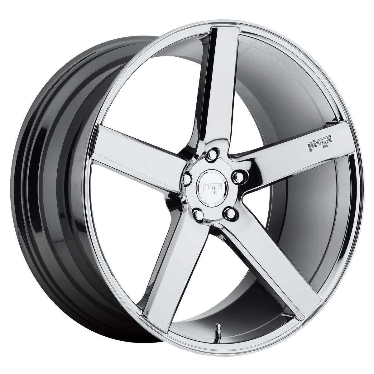R20 x 8.5 5x120 ET35 CB72.6 Niche M132 Milan Chrome Plated