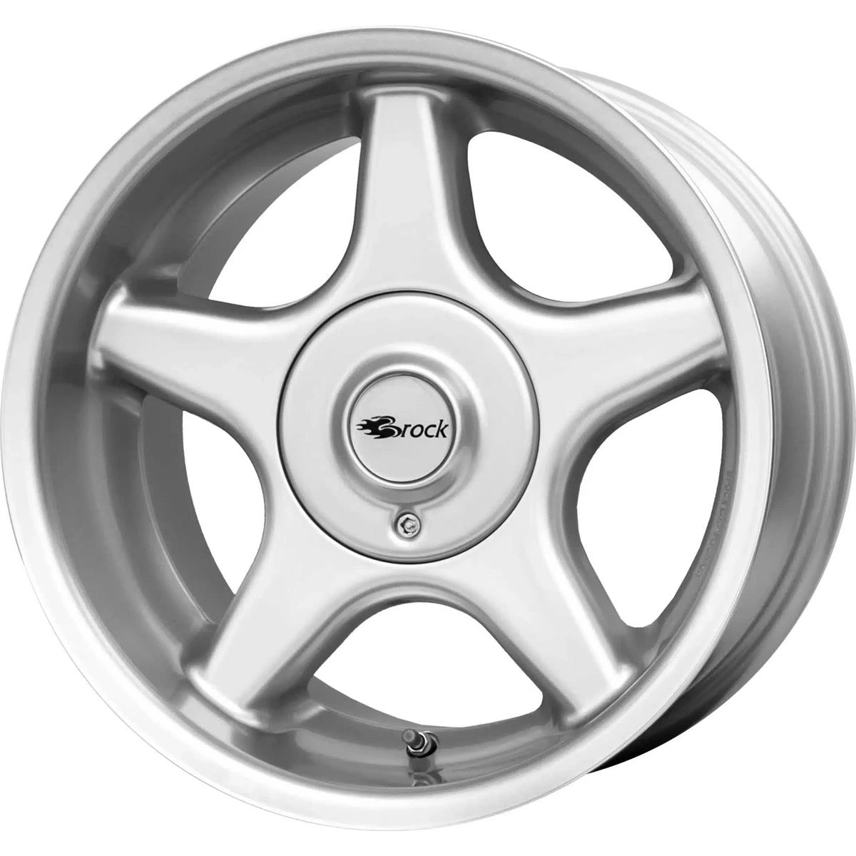 R16 x 7.5 4x100 ET25 CB63.4 Brock B1 Kristallsilber (KS)