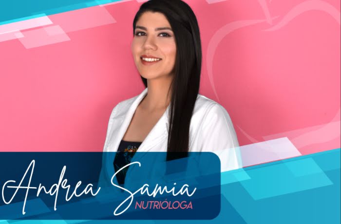 Andrea Samia Especialista en nutrición
