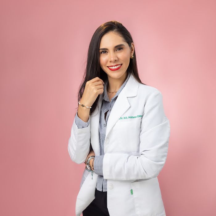 Adriana Ortega Licenciada en Nutrición